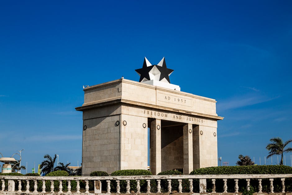 A scenic view of Accra, Ghana