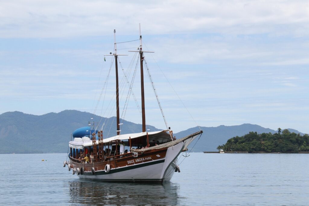 A scenic view of Angra dos Reis, Brazil
