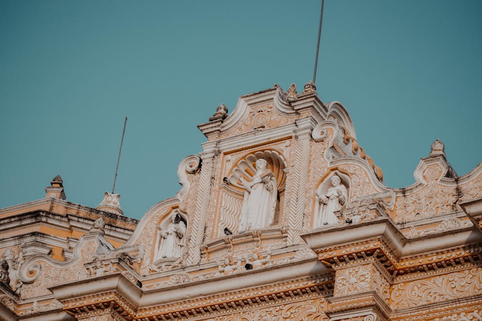 A scenic view of Antigua Guatemala, Guatemala