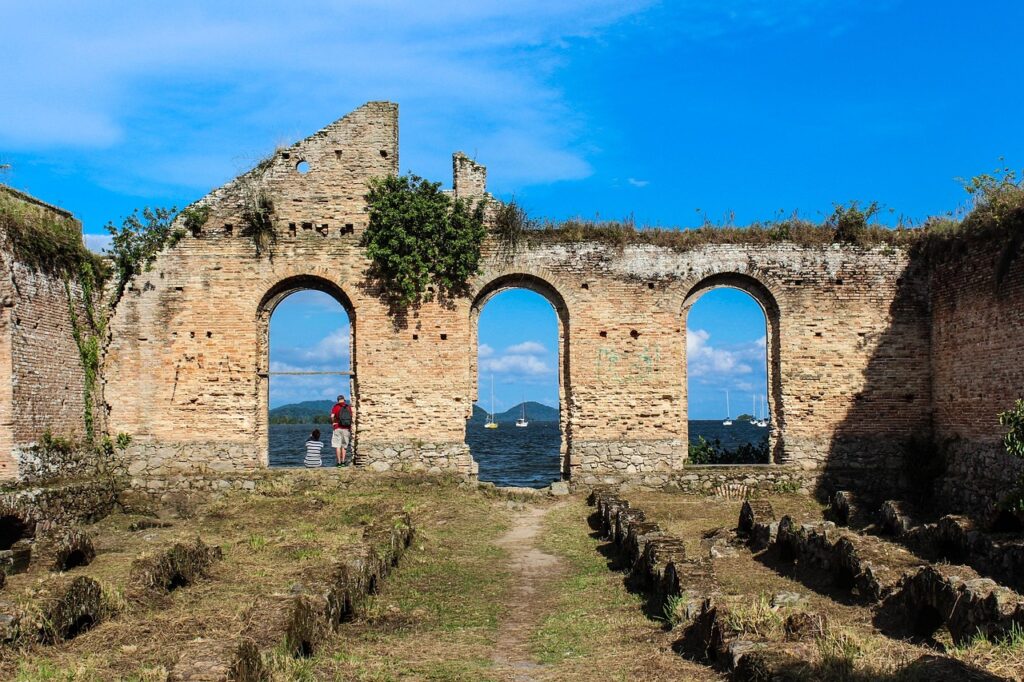 A scenic view of Antonina, Brazil