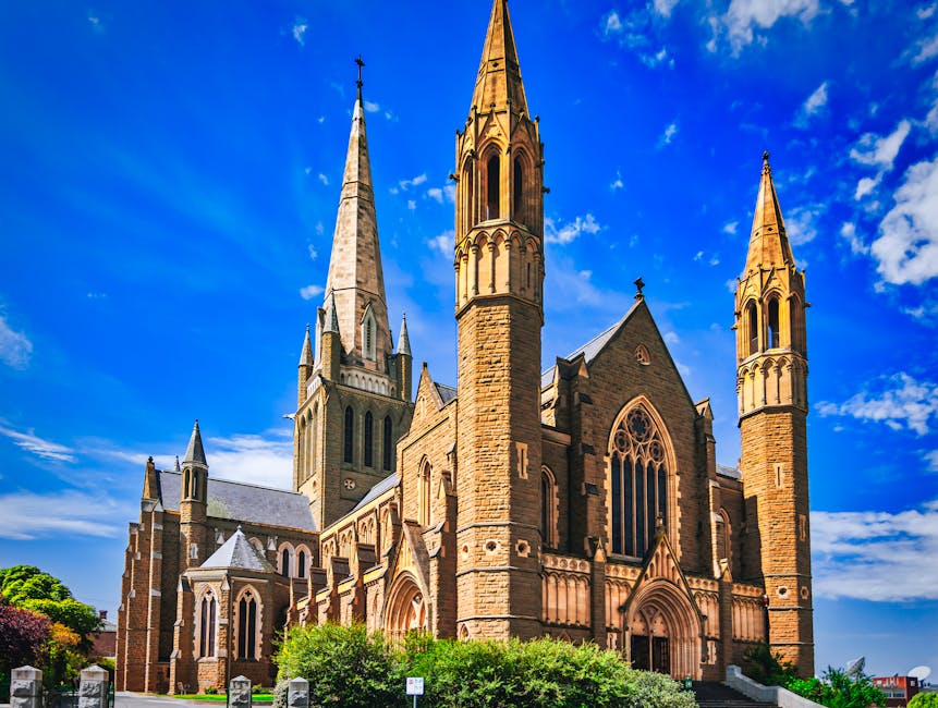 A scenic view of Bendigo, Australia