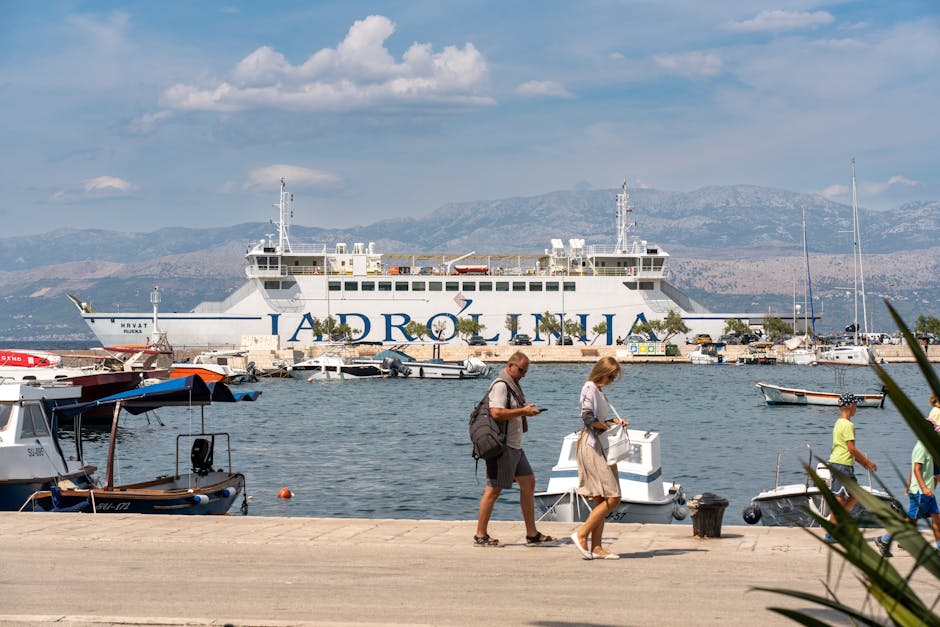 A scenic view of Brac, Croatia
