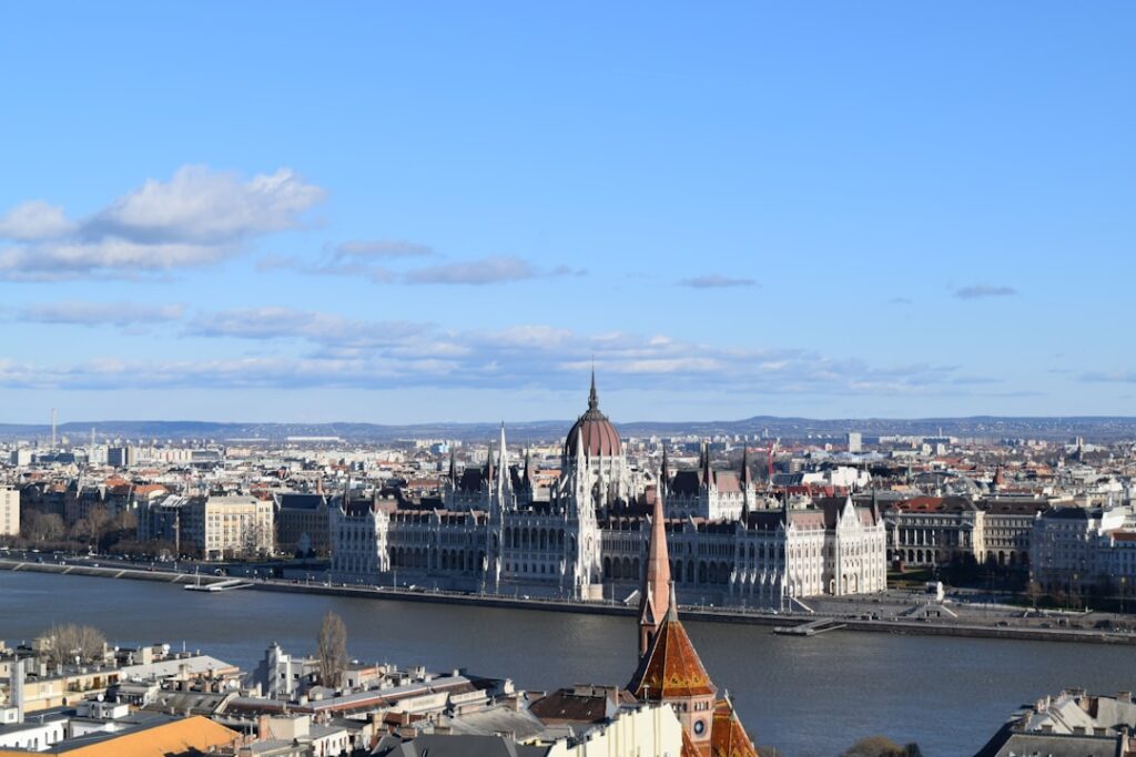 A scenic view of Budapest, Hungary