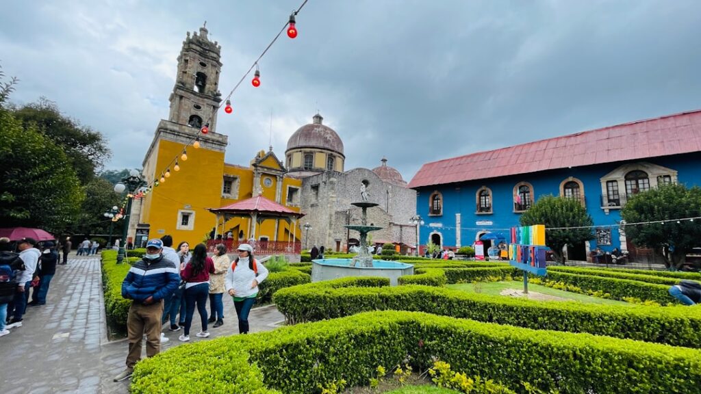 A scenic view of Campeche, Mexico