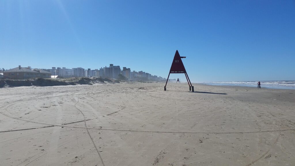 A scenic view of Capão da Canoa, Brazil