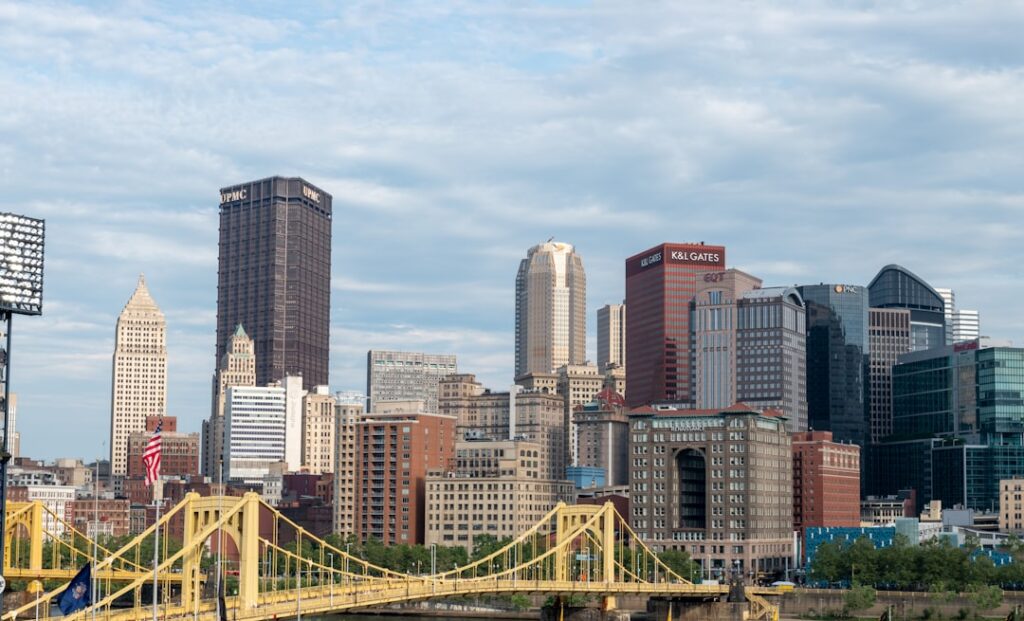 A scenic view of Cincinnati, United States of America