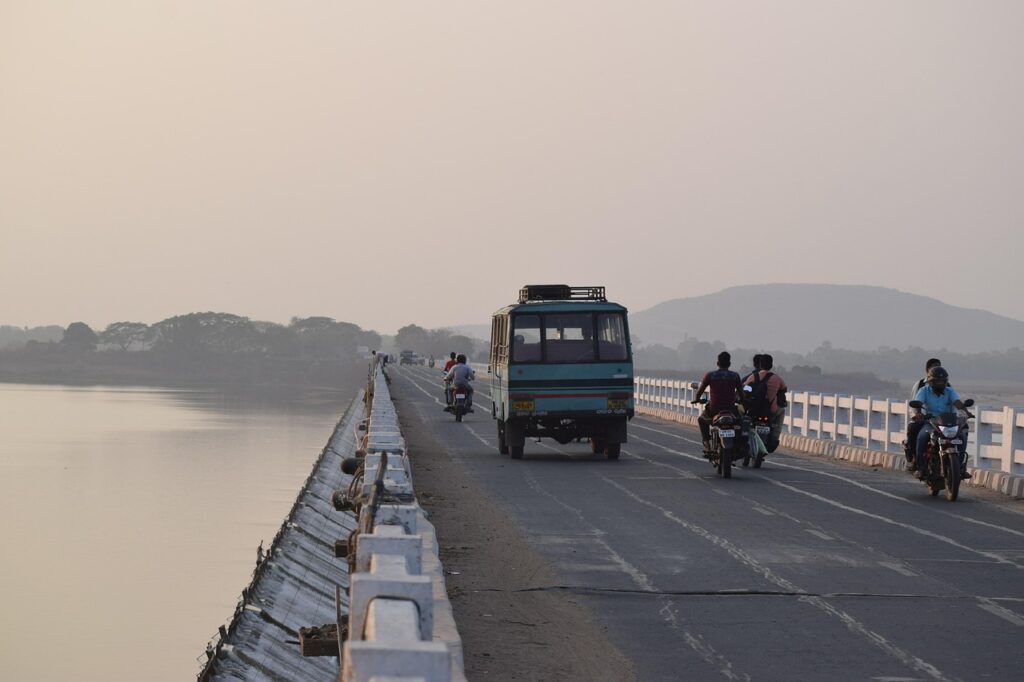 A scenic view of Cuttack, India