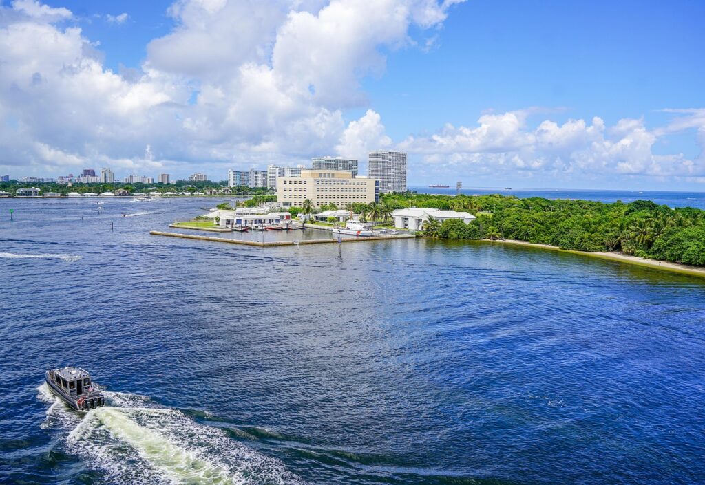 A scenic view of Fort Lauderdale, United States of America