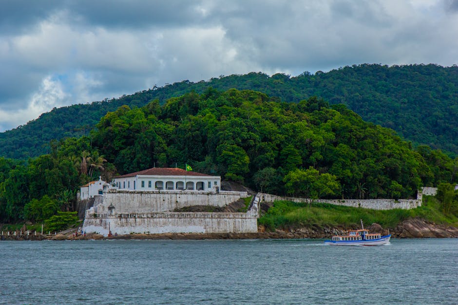 A scenic view of Guaruja, Brazil