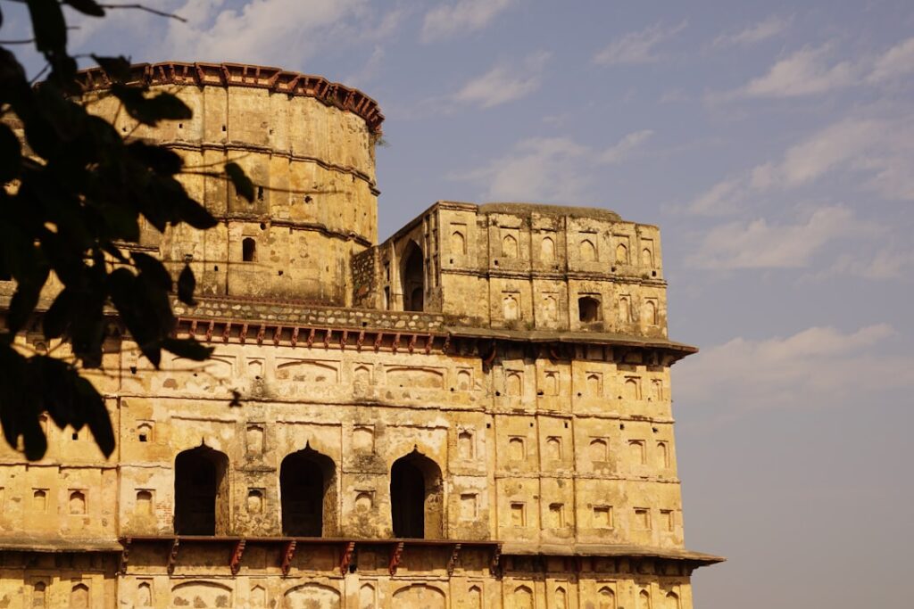 A scenic view of Gwalior, India