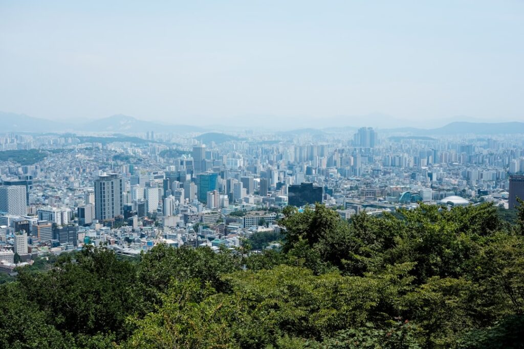 A scenic view of Himeji, Japan