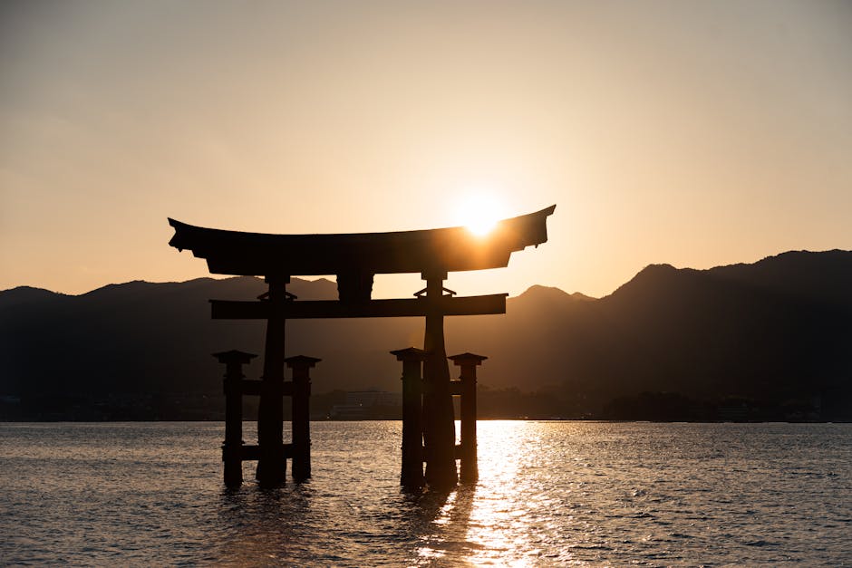 A scenic view of Hiroshima, Japan