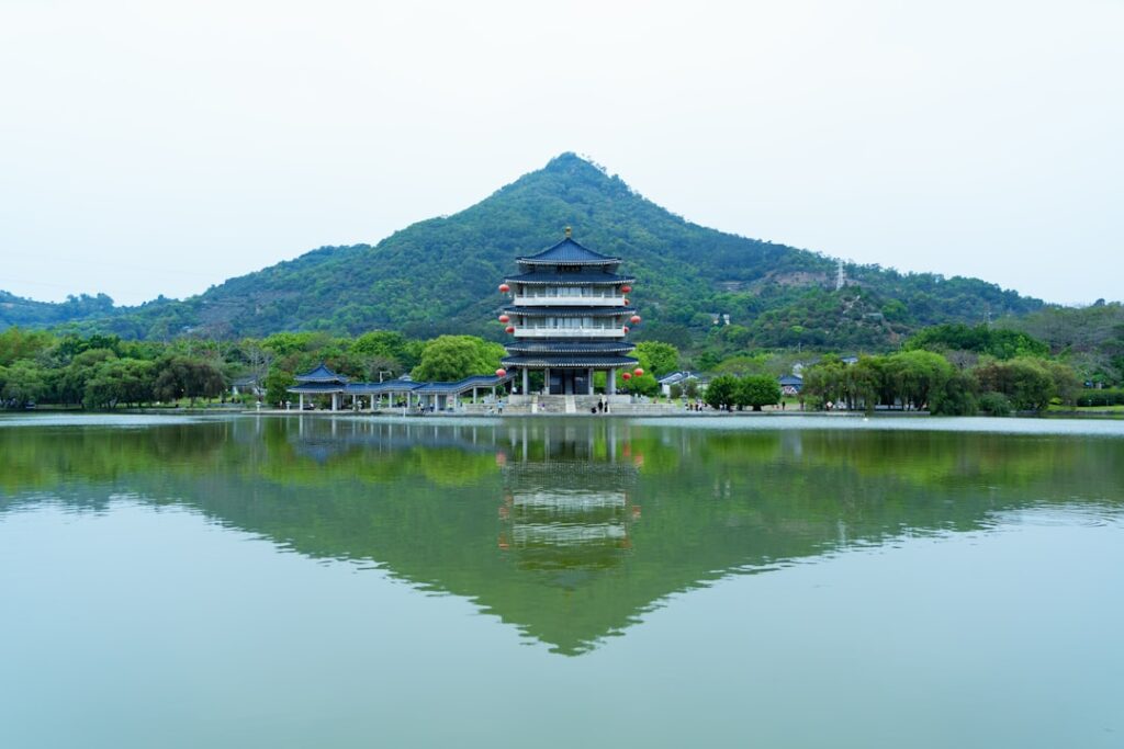 A scenic view of Hongwon, South Korea