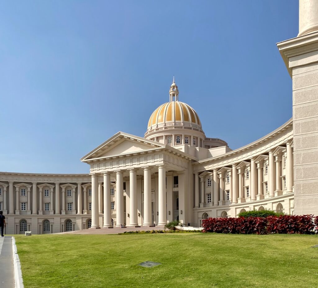 A scenic view of Hyderabad, India