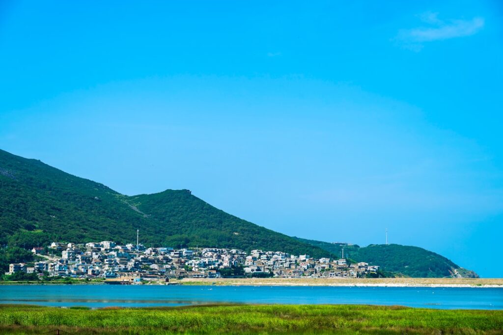 A scenic view of Kagoshima, Japan