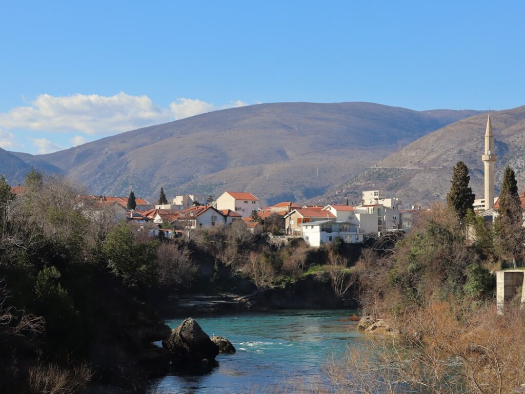 A scenic view of Kastoria, Greece