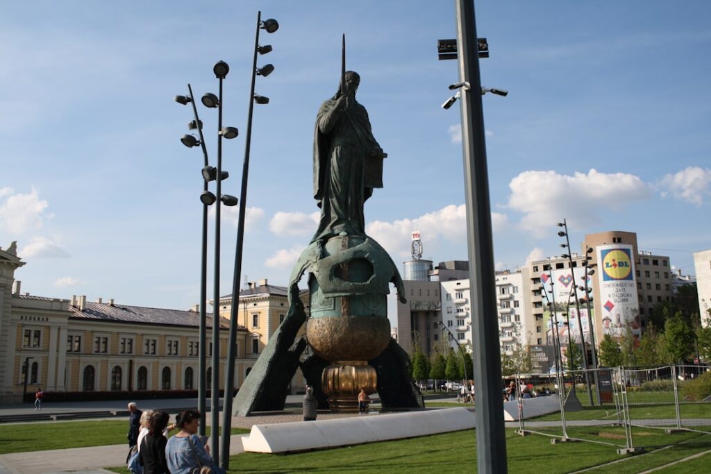 A scenic view of Krasnodar, Russia
