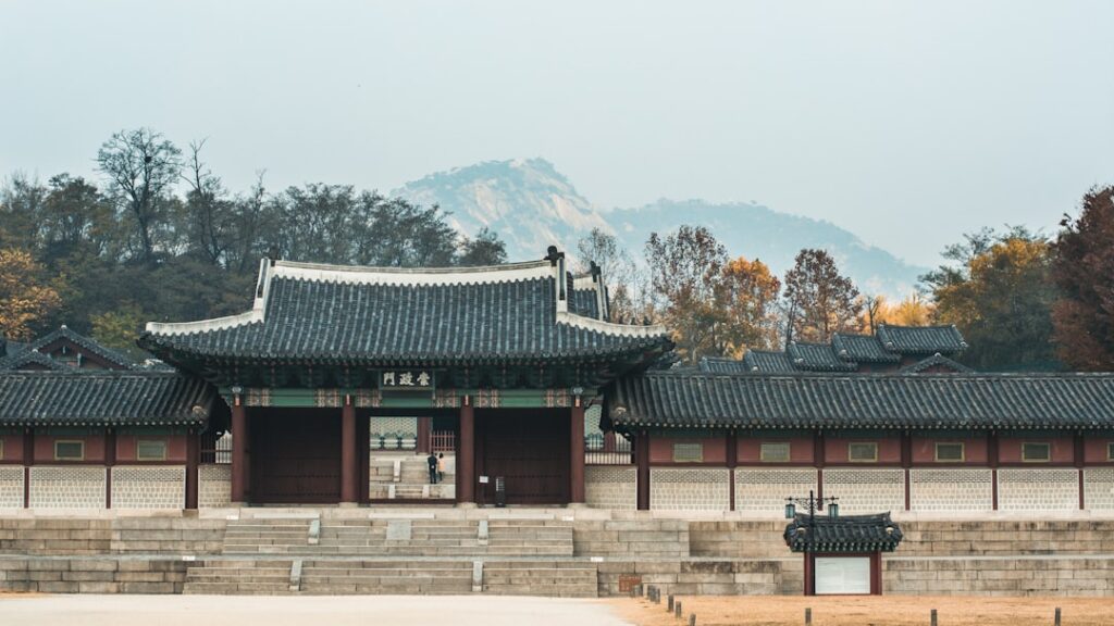 A scenic view of Kyongsong, South Korea