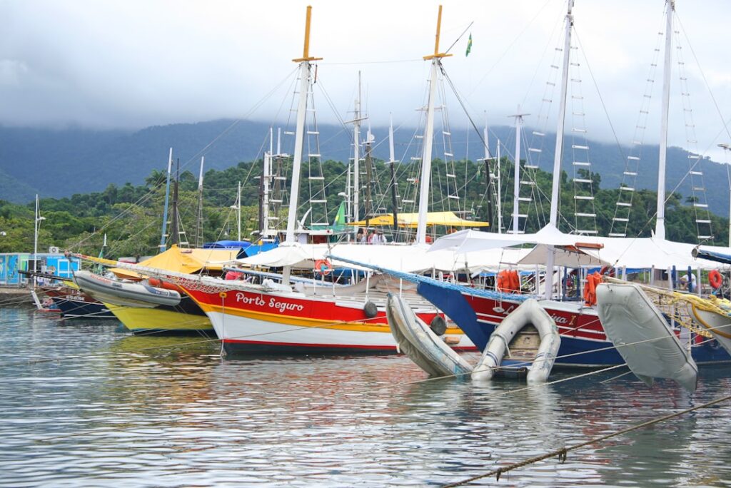 A scenic view of Laguna, Brazil