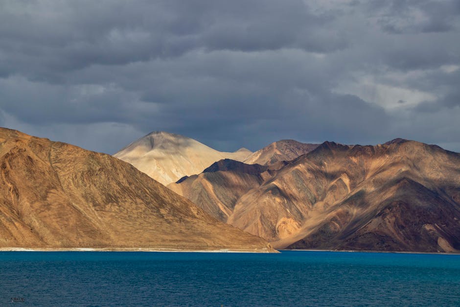 A scenic view of Leh, India