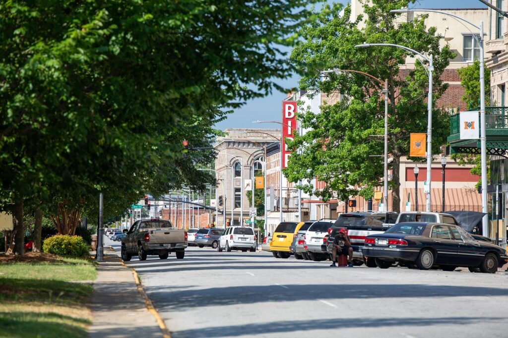 A scenic view of Macon, United States of America