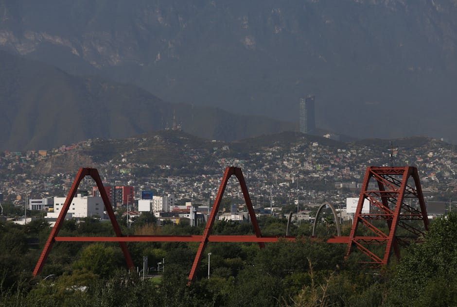 A scenic view of Monterrey, Mexico