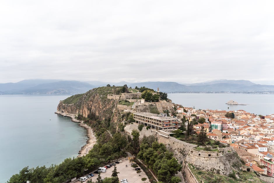 A scenic view of Nafplio, Greece