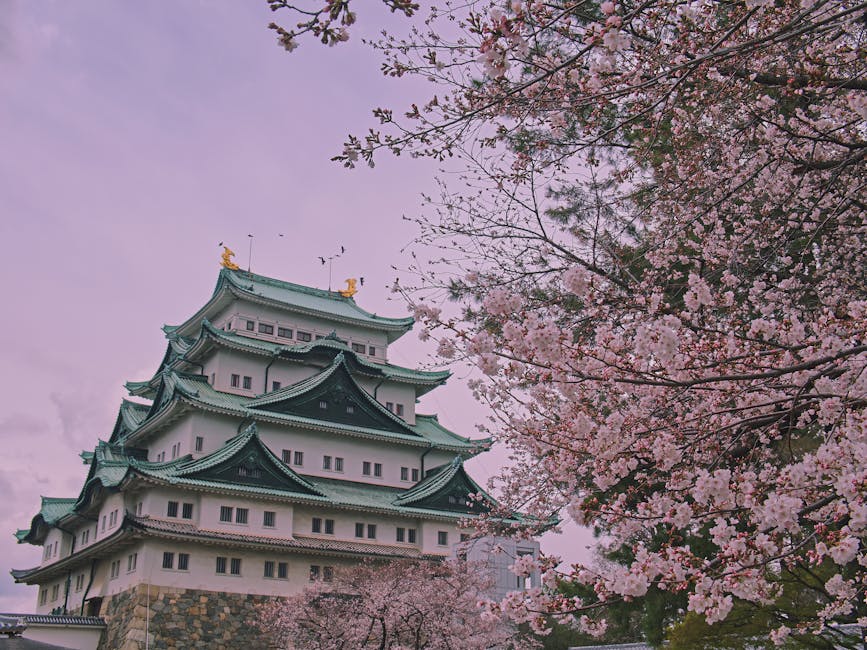 A scenic view of Nagoya, Japan