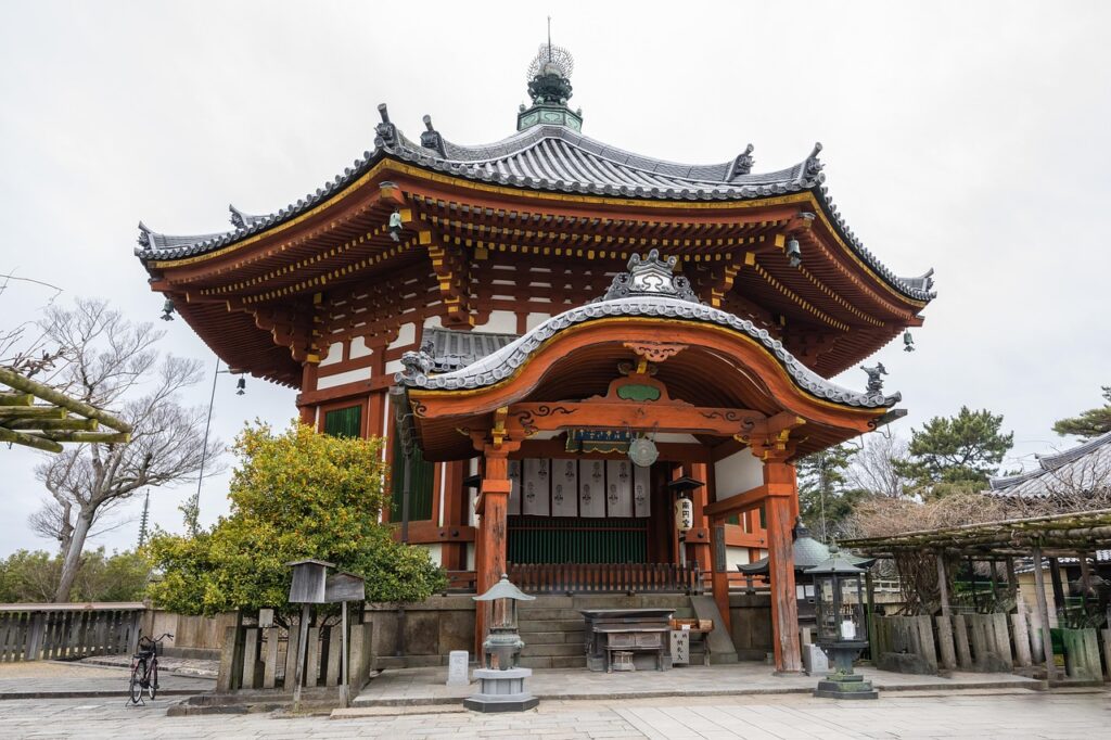 A scenic view of Nara, Japan