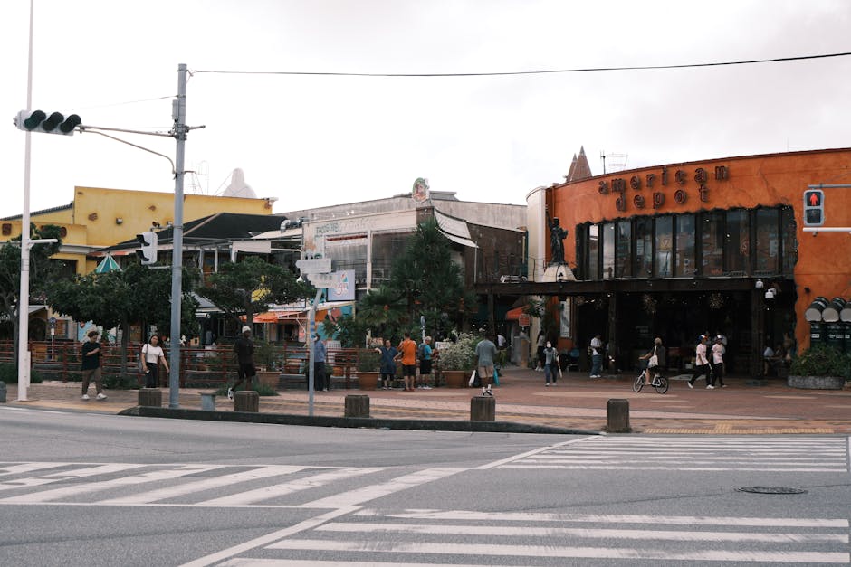 A scenic view of Okinawa, Japan