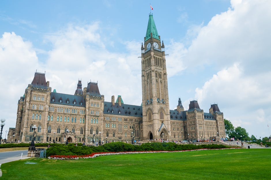 A scenic view of Ottawa, Canada