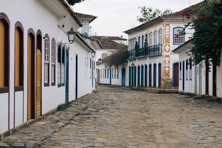 A scenic view of Paraty, Brazil