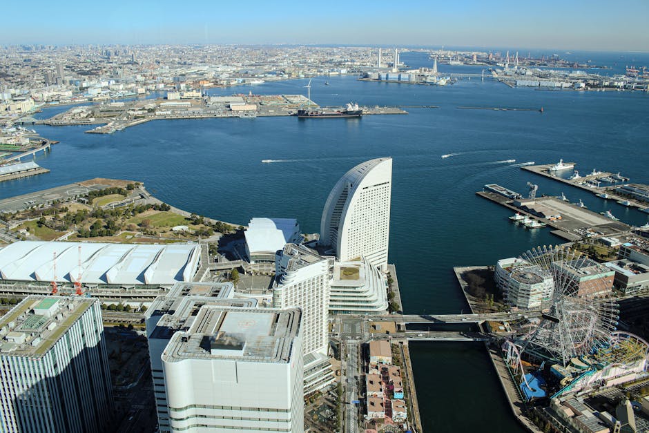 A scenic view of Port Said, Egypt