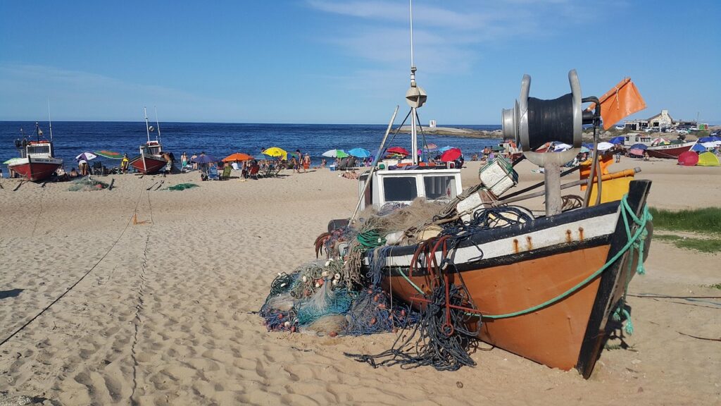 A scenic view of Punta del Diablo, Uruguay