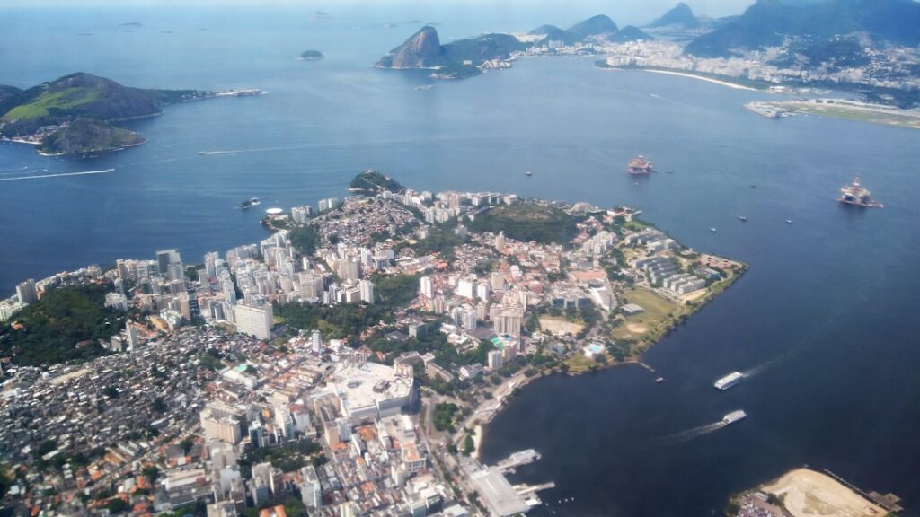 A scenic view of Rio de Janeiro, Brazil