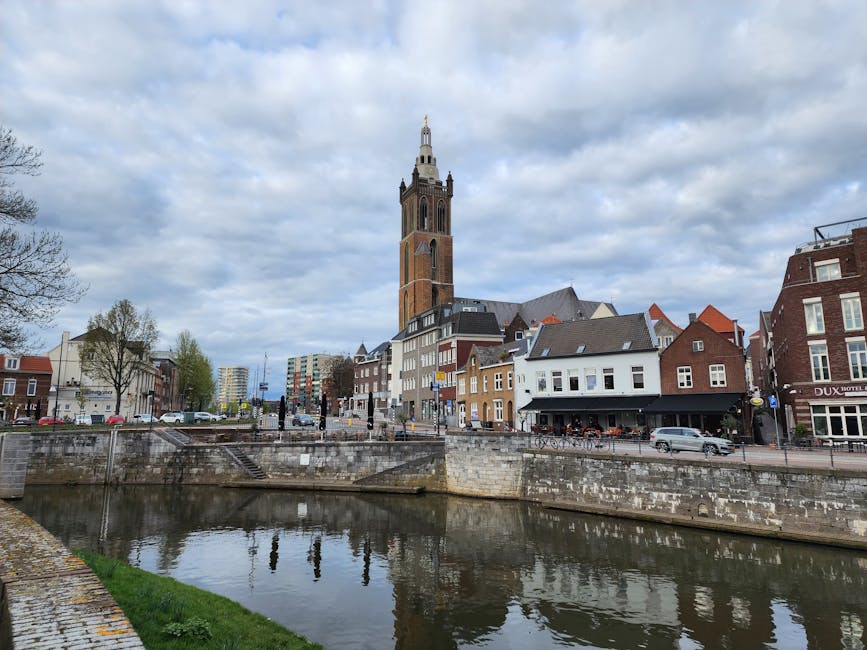 A scenic view of Roermond, Netherlands