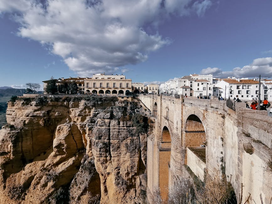 A scenic view of Ronda, Spain