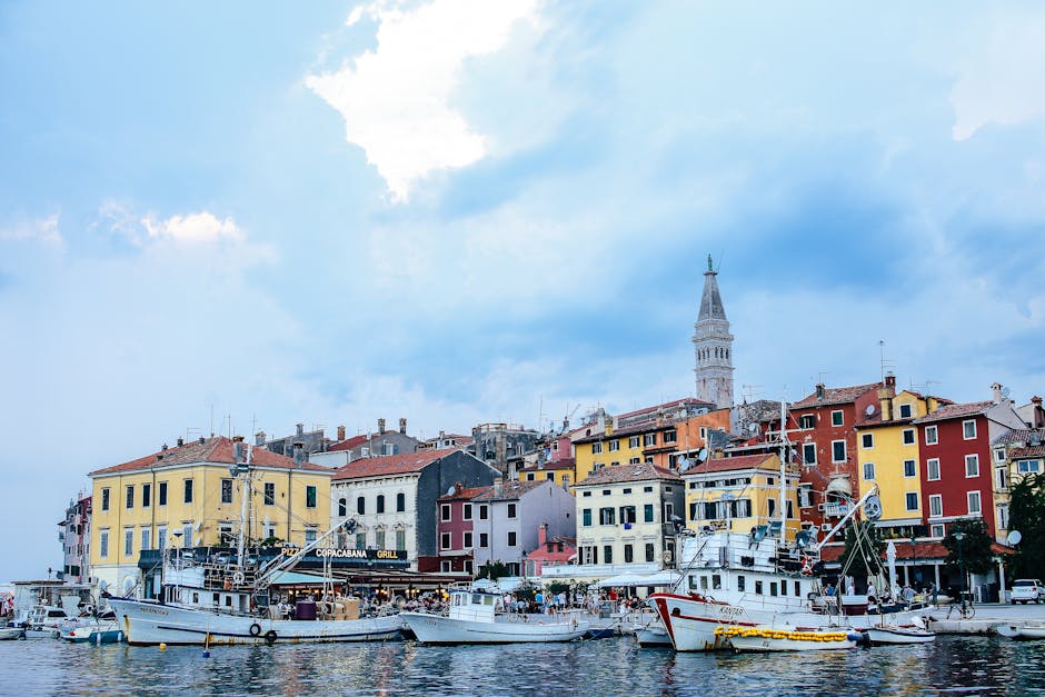 A scenic view of Rovinj, Croatia