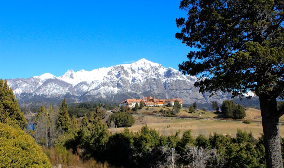 A scenic view of San Carlos de Bariloche, Argentina