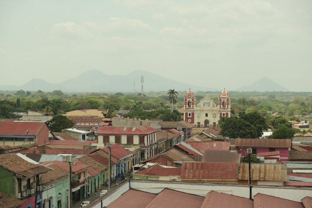 A scenic view of San Salvador, El Salvador