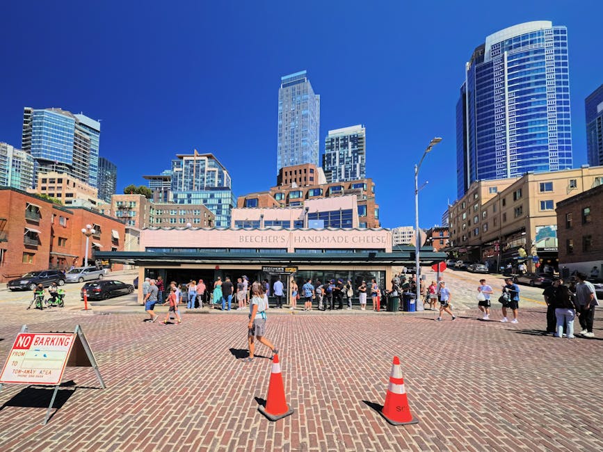 A scenic view of Seattle, USA