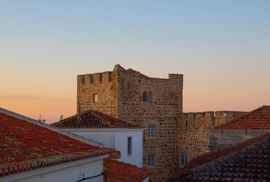 A scenic view of Setubal, Portugal