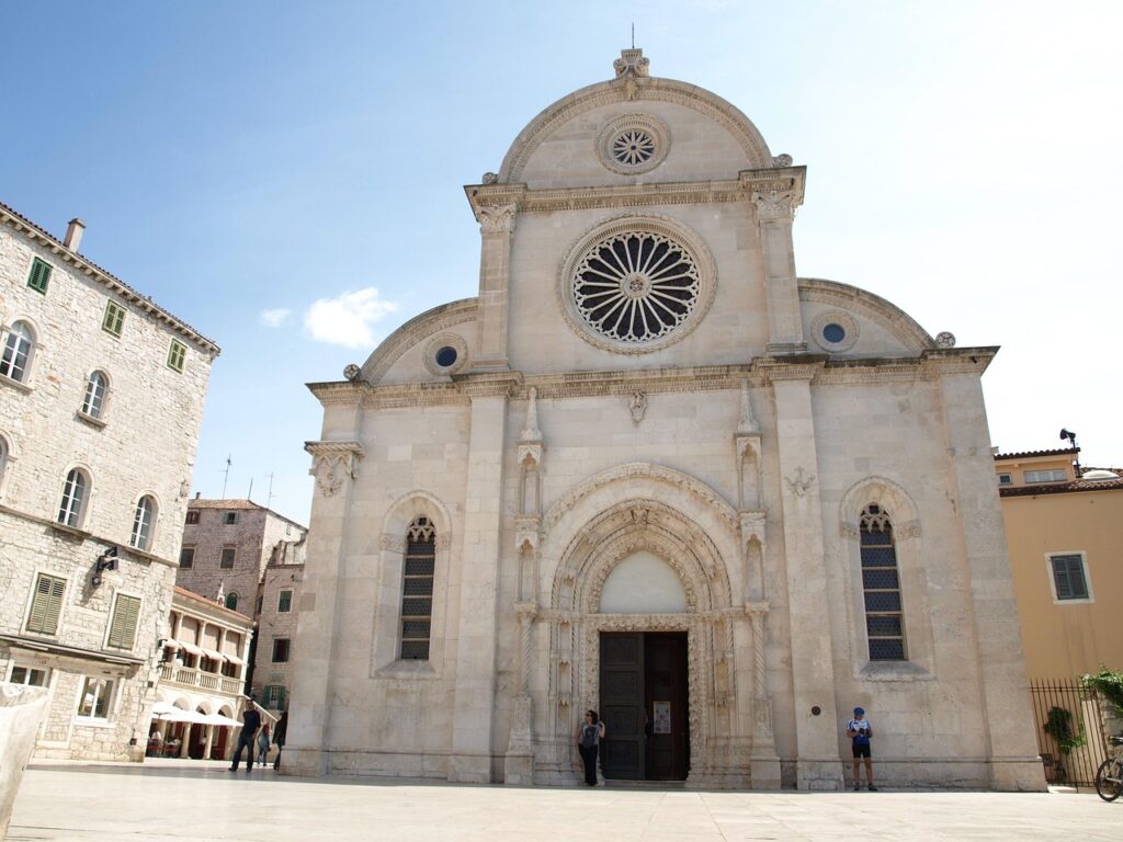 A scenic view of Sibenik, Croatia