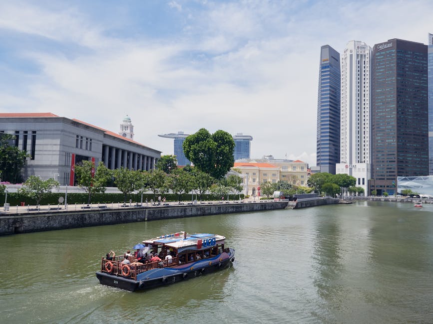 A scenic view of Singapore