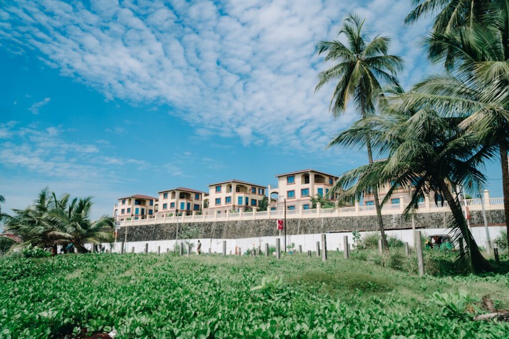 A scenic view of Somanya, Ghana