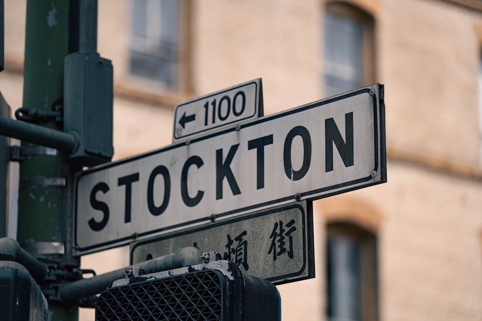 A scenic view of Stockton, United States of America