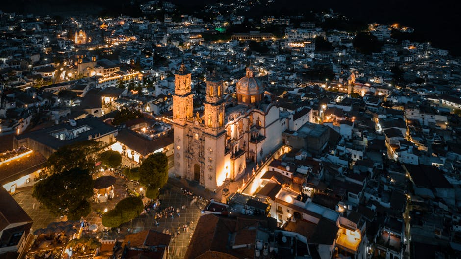 A scenic view of Taxco, Mexico