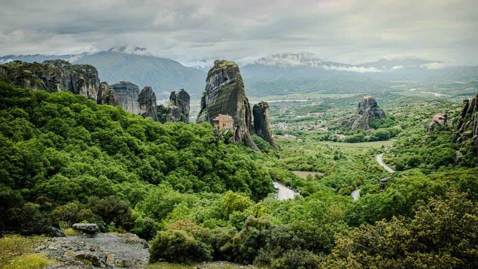 A scenic view of Trikala, Greece