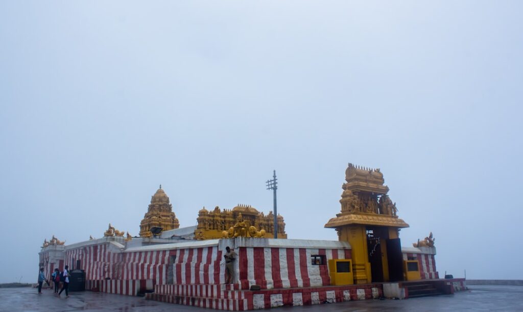 A scenic view of Vijayawada, India