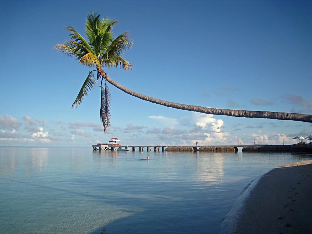 A scenic view of Wakatobi, Indonesia